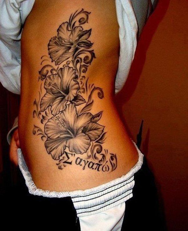Hibiscus tattoo - 40 Magnificent Hibiscus Flower Tattoos