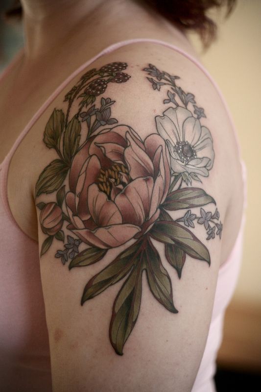 flower tattoo portland