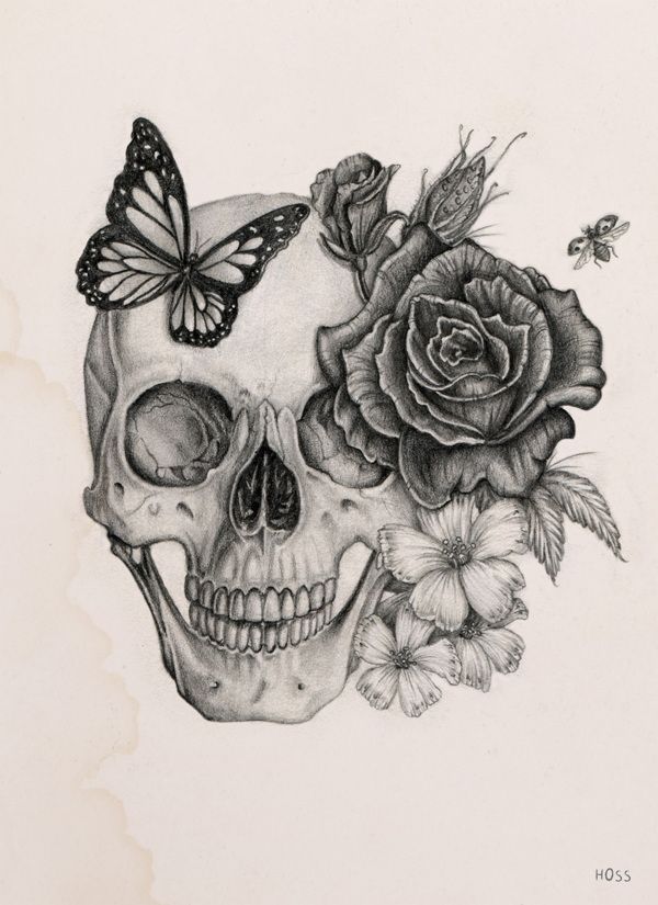 Résultats de recherche d'images pour « pinterest tatouage tete de mort »