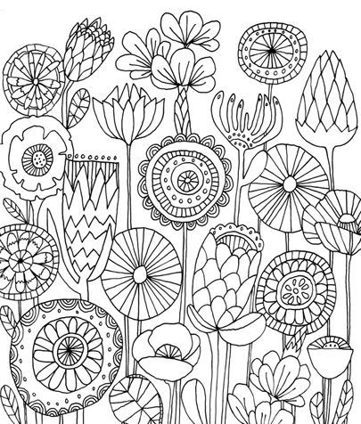 Lisa Congdon ♡ - Another Awesome pin repinned by detailedcoloringb...