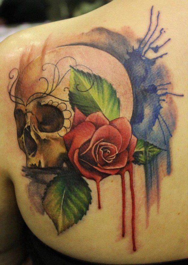 54 Absolutely Fabulous Colorful Tattoo Designs