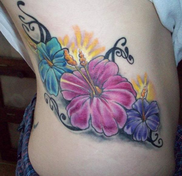 Hibiscus tattoo - 40 Magnificent Hibiscus Flower Tattoos