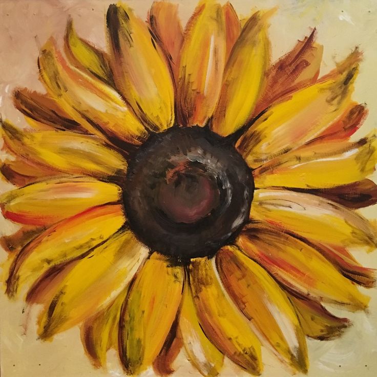 Flowers Drawings Inspiration New Sunflower Painting Available