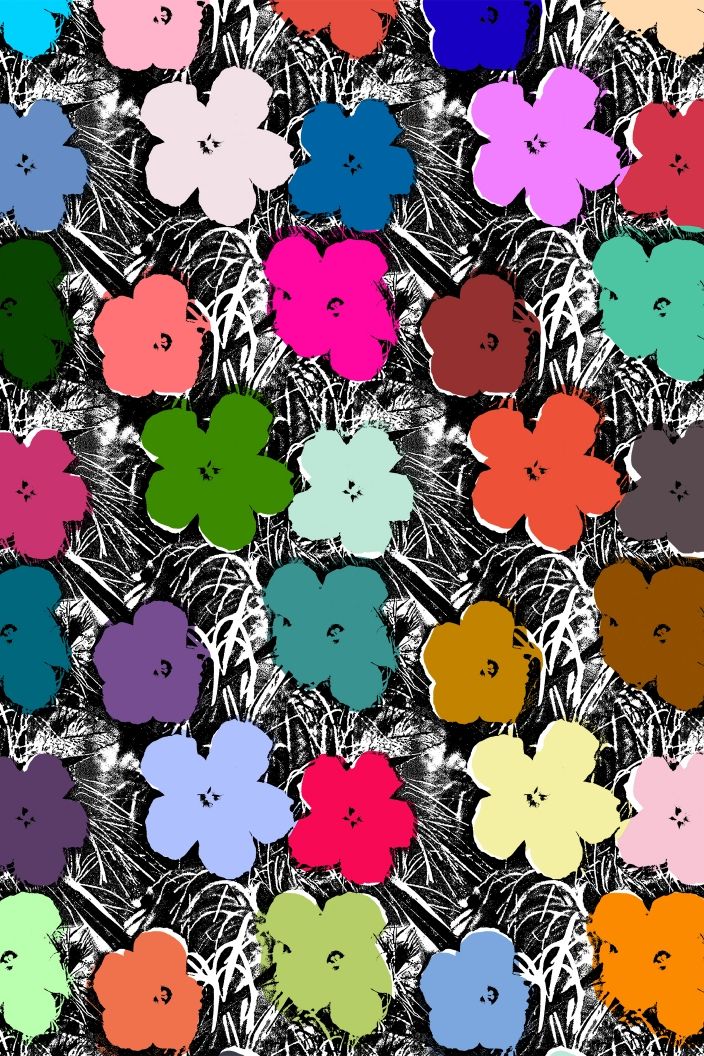 Flowers Drawings Inspiration Small Flowers Andy Warhol By Flavorpaper Wallpaper Flowers Tn Leading Flowers Magazine Daily Beautiful Flowers For All Occasions