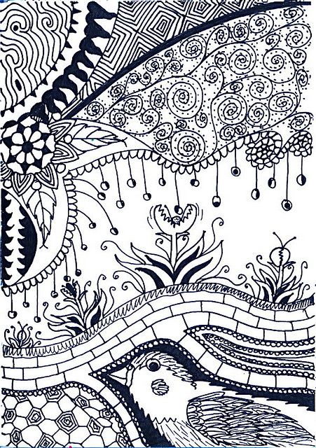 Zentangle! Love this classroom activity for students that love to doodle!