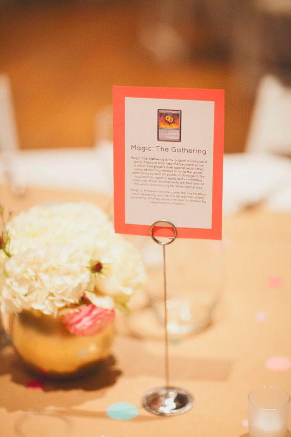 super nerdy, but what a fun way to designate tables at your reception #tablenumb...